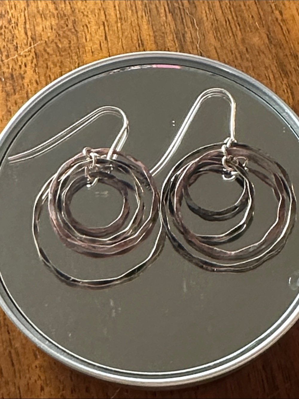 RLM Studio Triple-Hoop Dangle Earrings in 925 Silver